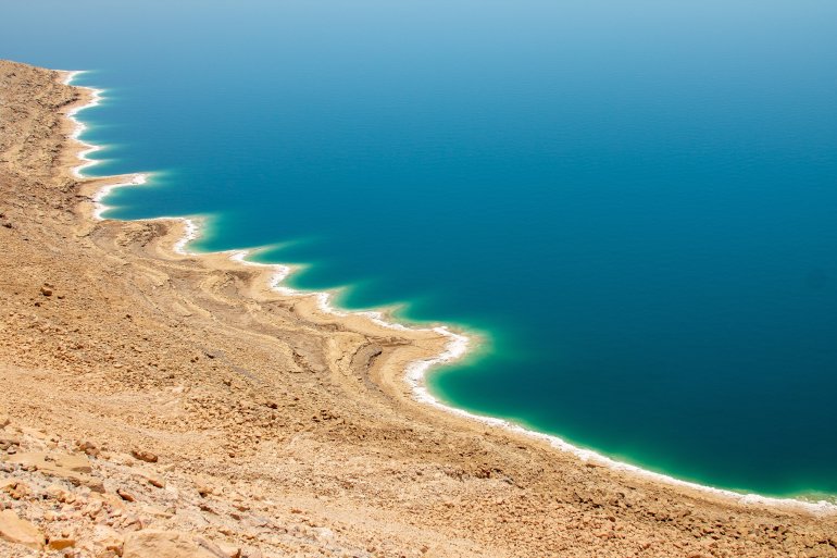 Le côté jordanien de la Mer Morte (Pixabay)