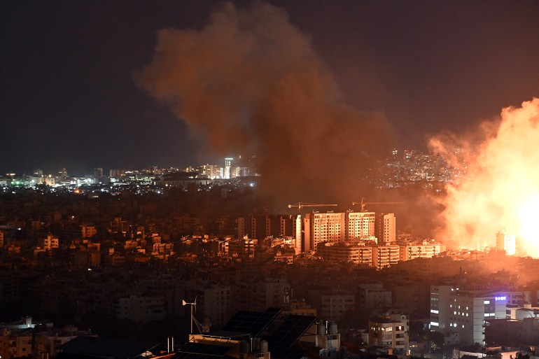 Attaque israélienne sur la banlieue sud