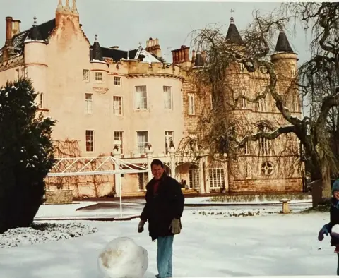 Jon Brilliant dans la neige