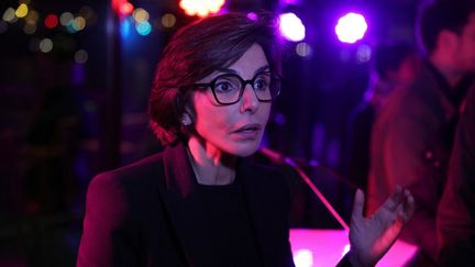 La ministre de la Culture, Rachida Dati, à la présentation du label Club culture, à Paris, le 29 novembre 2024. (THOMAS SAMSON / AFP)