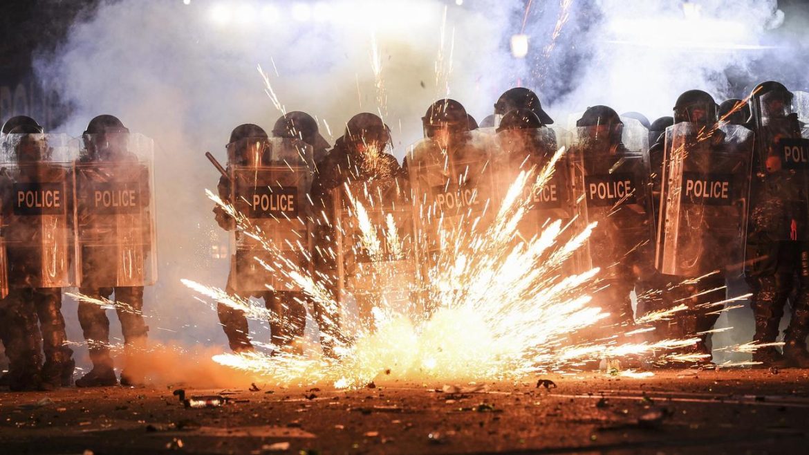 Tensions à Tbilissi : Violents affrontements lors des manifestations pro-européennes